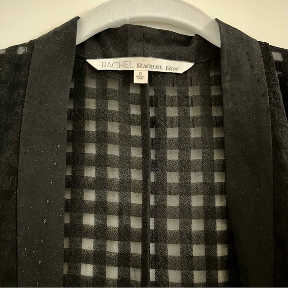 Rachel by Rachel Roy - Sheer Tie Waist Dress - Picture 3 of 5